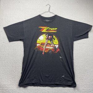 Retro ZZ Top Eliminator Classic Dark Gray T-Shirt Men XL Rock Music Merch Read